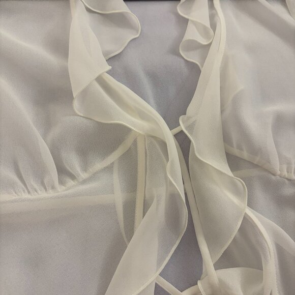 Aritzia Wilfred Frenchy Blouse in White - Picture 3 of 11